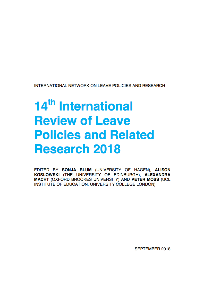 INLPR 2018 Annual Review of National Leave Policies