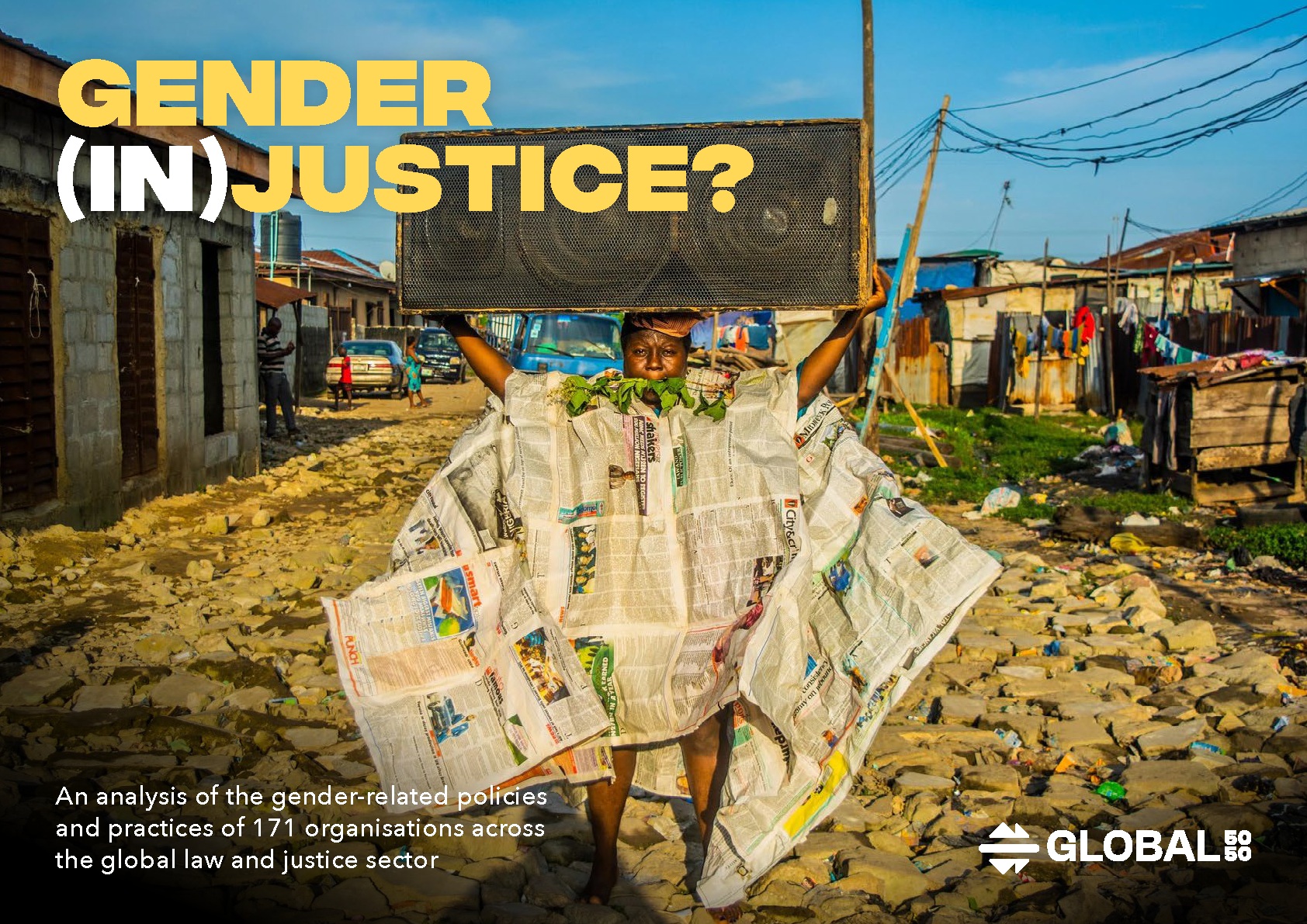 Global Justice 50/50 Report Cover