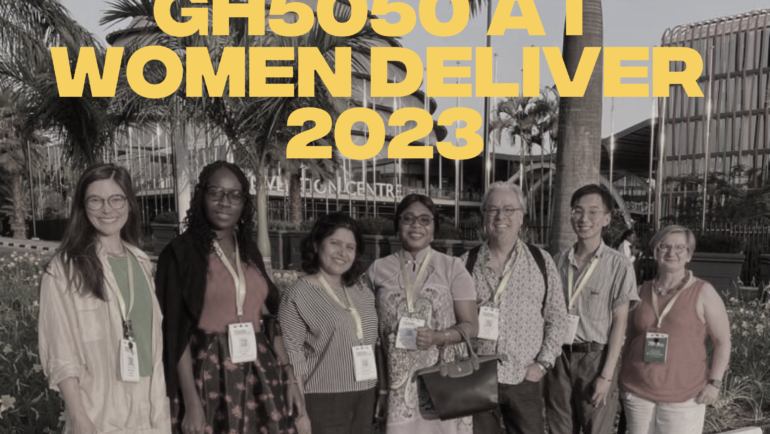 Connecting with data at the 2023 Women Deliver Conference